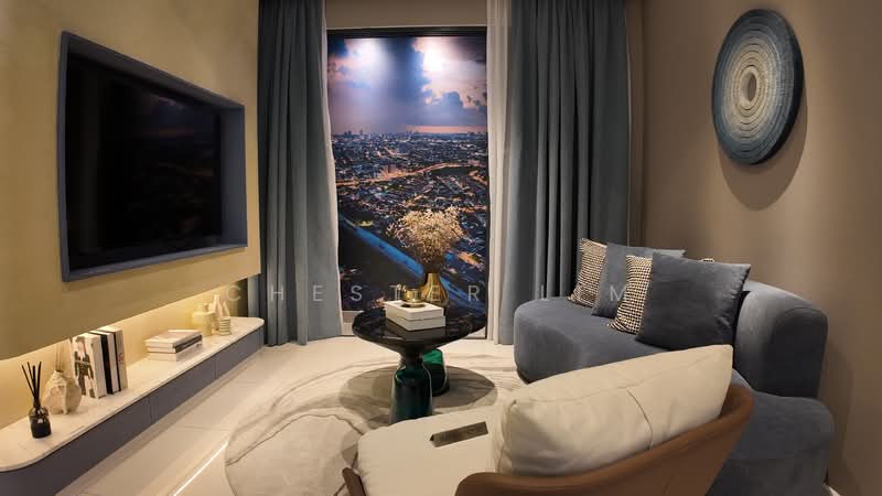 Service Residence for Sale at M Aurora - Chester Lim - Living Room - PropertyGuru.com.my