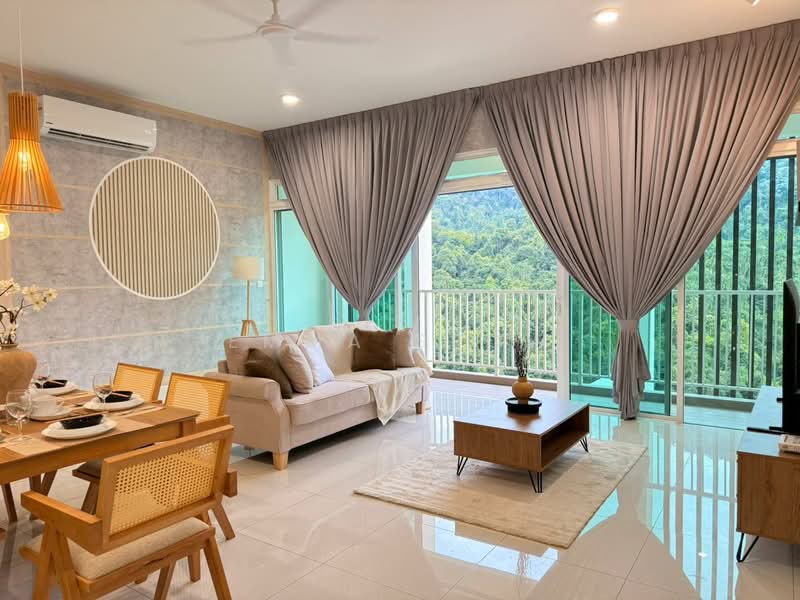 Condominium for Rent at Ferringhi Residence 2 - Emma Seow - Living Room - PropertyGuru.com.my