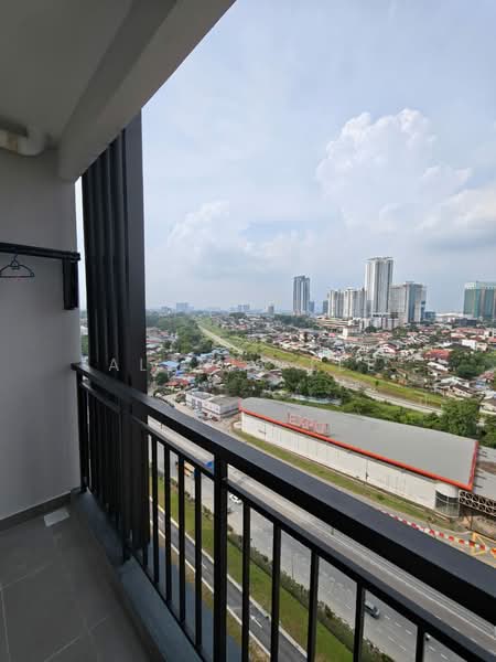 Service Residence for Rent at TRELLIS RESIDENCES - Alanis Lee - Balcony - PropertyGuru.com.my