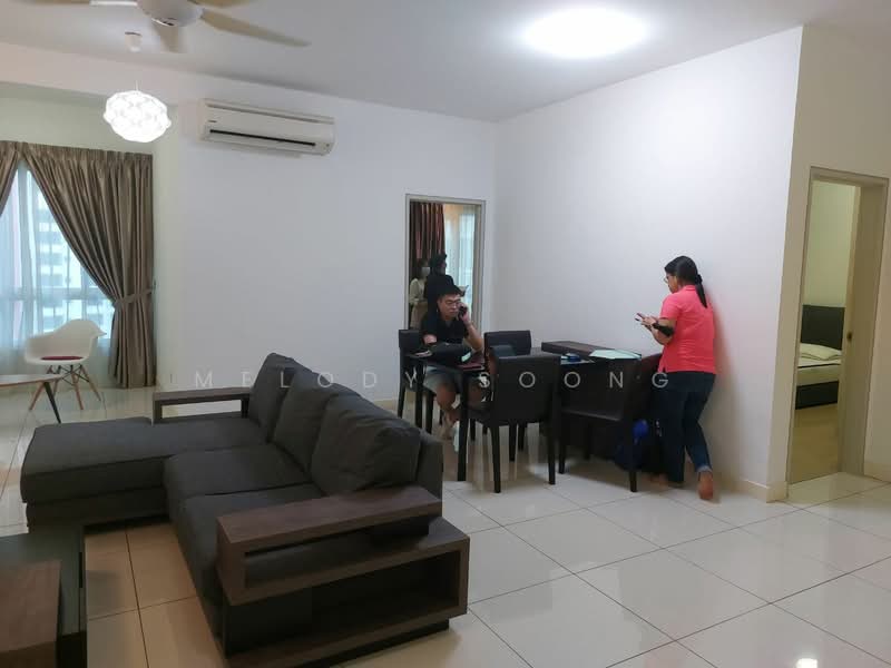 Service Residence for Rent at V Residence 3 @ Sunway Velocity - Melody Soong - Living Room - PropertyGuru.com.my