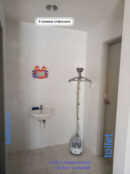 Kondominium untuk Dijual di Domain 3 @ NeoCyber - Zamani Ishak - Bathroom - PropertyGuru.com.my