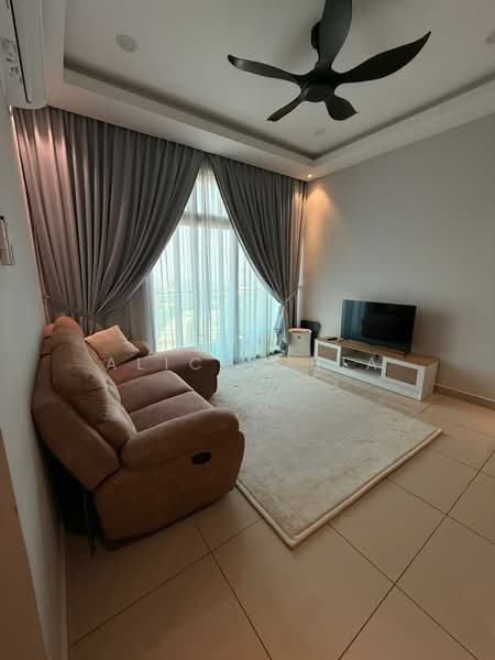 Service Residence for Rent at D'Summit Residences - Alice Chia - Living Room - PropertyGuru.com.my