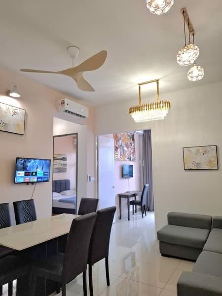 Servis Apartment untuk Disewa di Zentro Residences Serviced Apartment - Ms Cheng - Living Room - PropertyGuru.com.my