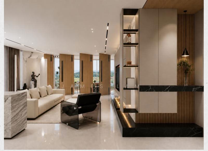 Service Residence for Sale at The Oval - James Lam - Living Room - PropertyGuru.com.my