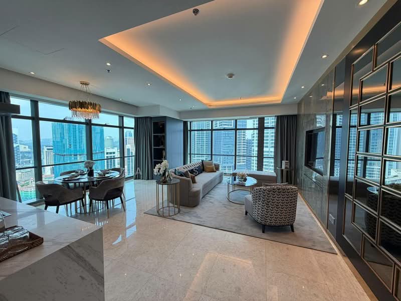 Service Residence for Sale at The Ritz-Carlton Residences - James Lam - Living Room - PropertyGuru.com.my
