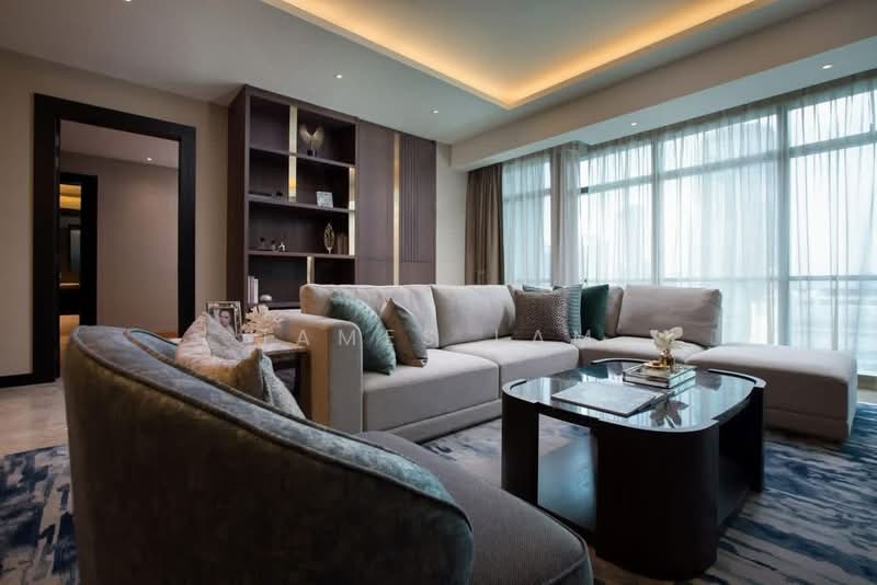 Service Residence for Sale at The Ritz-Carlton Residences - James Lam - Living Room - PropertyGuru.com.my