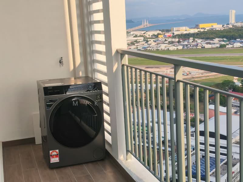 Kondominium untuk Disewa di Lucerne Residences - Mike Kuar - Balcony - PropertyGuru.com.my