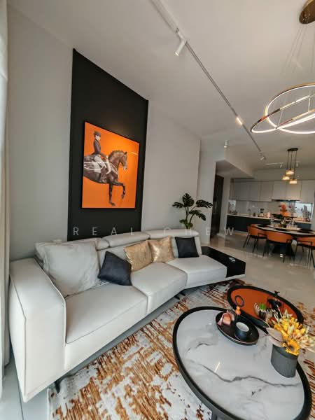 Condominium for Sale at Kings Bay @ Country Garden Danga Bay - Real Chew - Living Room - PropertyGuru.com.my