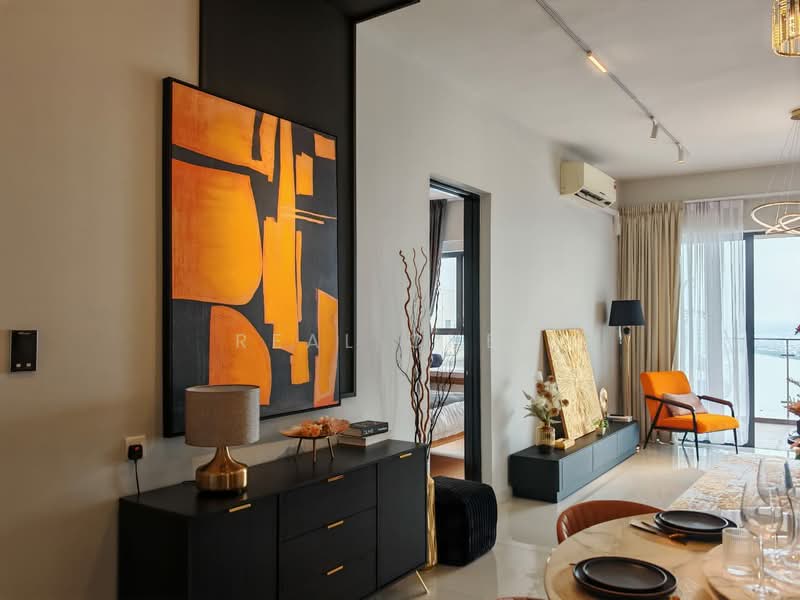 Condominium for Sale at Kings Bay @ Country Garden Danga Bay - Real Chew - Living Room - PropertyGuru.com.my