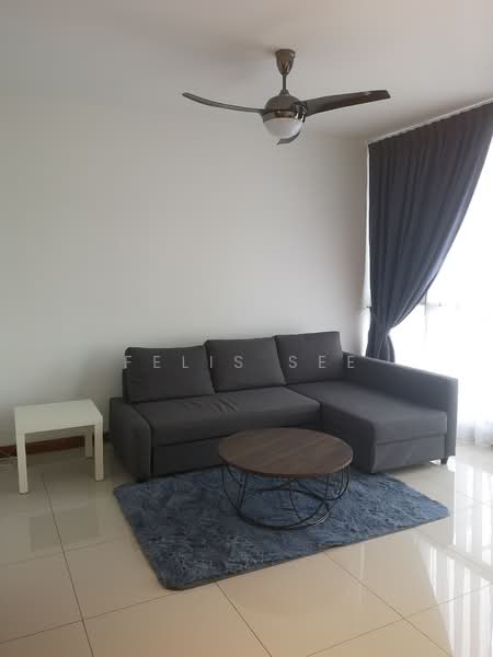 Servis Apartment untuk Disewa di KL Gateway Residences - Felis See - Living Room - PropertyGuru.com.my