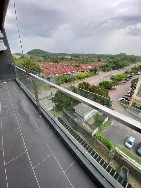Service Residence for Sale at Cube 8 Teens - Wong Yi Xin - Balcony - PropertyGuru.com.my