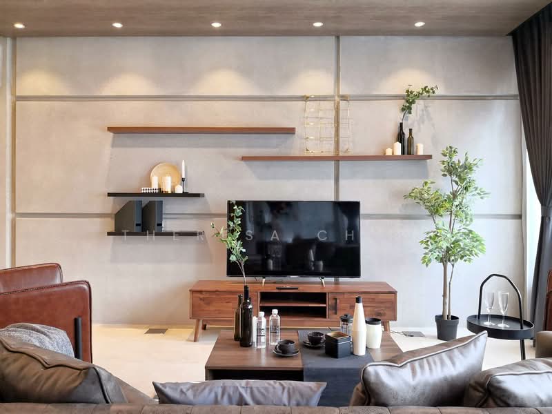 Condominium for Rent at Condominium @ The Troika - Theresa Chow - Living Room - PropertyGuru.com.my