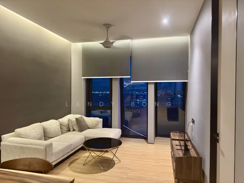 Service Residence for Sale at City of Dreams - Landy Bong - Living Room - PropertyGuru.com.my