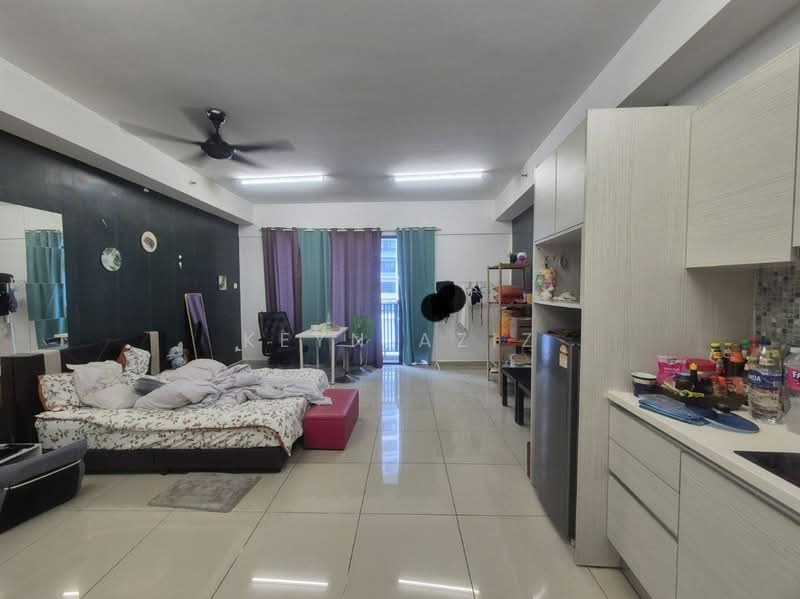 Service Residence for Sale at i-SOHO @ i-City - Keyn Aziz - Living Room - PropertyGuru.com.my