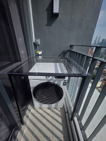 Condominium for Rent at Skyline KL - Harred Tan - Balcony - PropertyGuru.com.my
