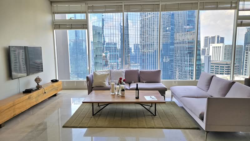 Service Residence for Rent at Vipod Residence - Lim Guat Im - Living Room - PropertyGuru.com.my