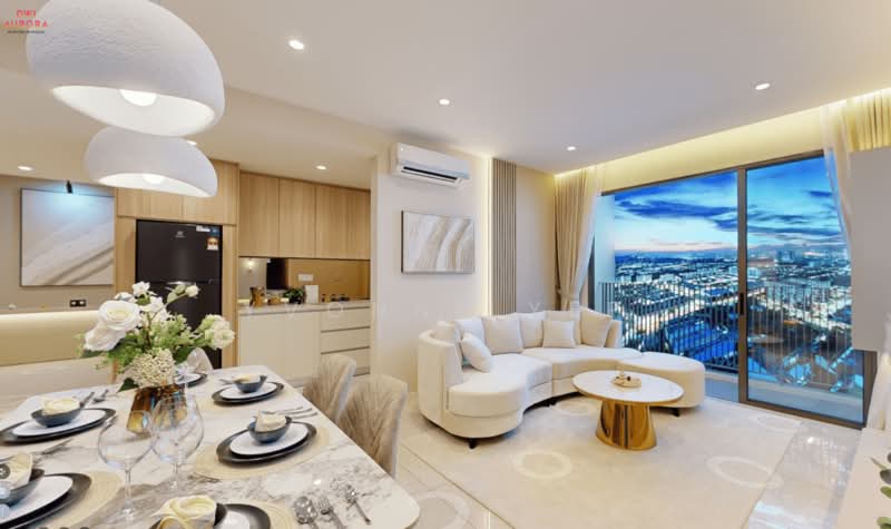Condominium for Sale at Dwi Aurora Residences - Yvonne Yep - Living Room - PropertyGuru.com.my