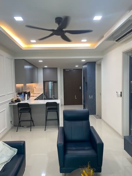 Service Residence for Rent at Residensi Solaris Parq - Zack Lim - Living Room - PropertyGuru.com.my
