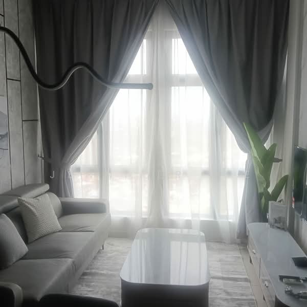 Servis Apartment untuk Disewa di Space Residency - Jennifer Tee - Living Room - PropertyGuru.com.my