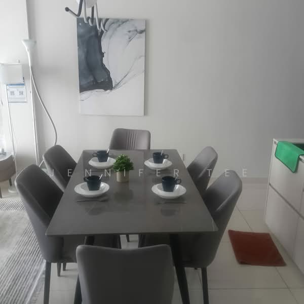 Servis Apartment untuk Disewa di Space Residency - Jennifer Tee - Dining Room - PropertyGuru.com.my