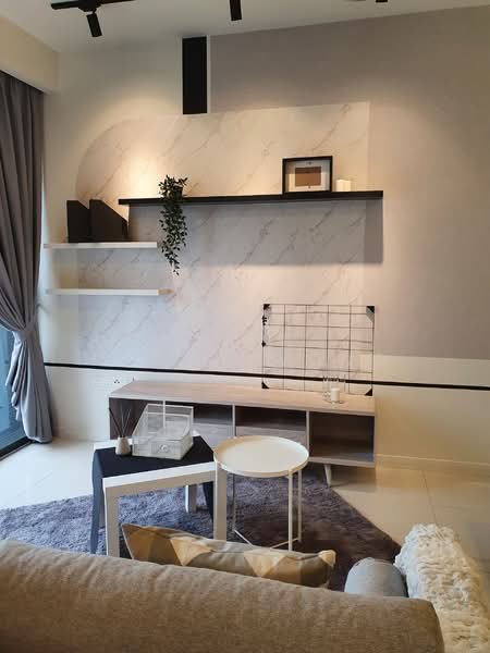 Servis Apartment untuk Disewa di The Ridge - Tammy Wong - Living Room - PropertyGuru.com.my
