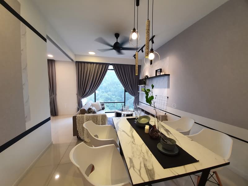 Servis Apartment untuk Disewa di The Ridge - Tammy Wong - Living Room - PropertyGuru.com.my
