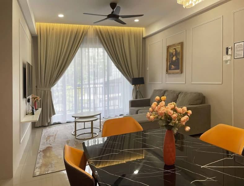 Condominium for Rent at The Cove Hillside Residence - KEAT . - Living Room - PropertyGuru.com.my