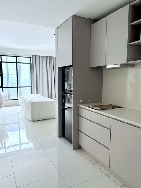 Service Residence for Sale at Hill10 Residence @ i-City - Atiqah Yaacob - Kitchen - PropertyGuru.com.my