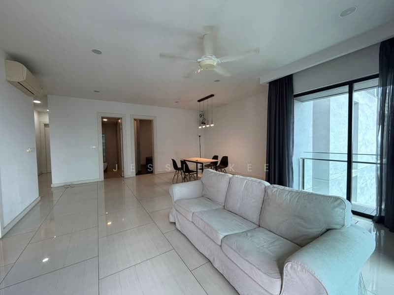 Condominium for Sale at One Central Park - Jessie Kee - Living Room - PropertyGuru.com.my