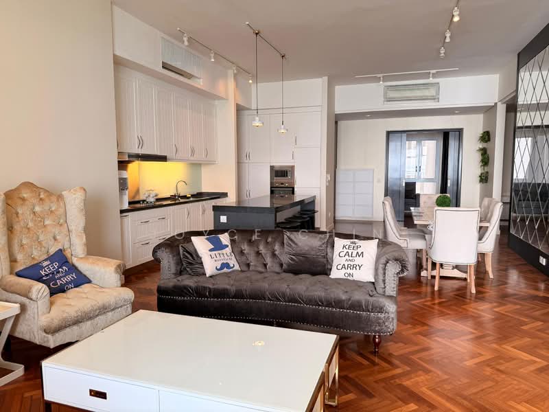 Kondominium untuk Dijual di Quayside Seafront Resort Condominiums - Joyce Chin - Living Room - PropertyGuru.com.my