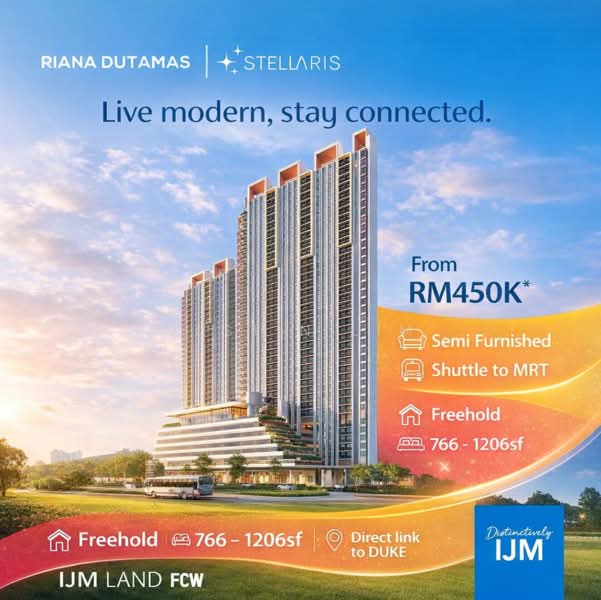 Service Residence for Sale at Stellaris @ Riana Dutamas - Justin Lim - Exterior - PropertyGuru.com.my