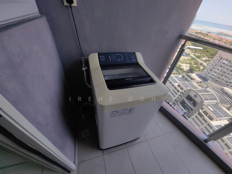 Kondominium untuk Disewa di City Residence - Irene Goh - Balcony - PropertyGuru.com.my