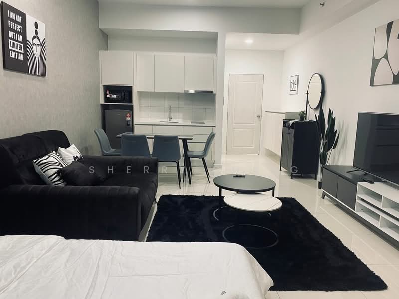 Servis Apartment untuk Disewa di Chambers - Sherry Chang - Living Room - PropertyGuru.com.my