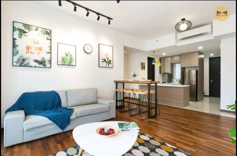 Servis Apartment untuk Dijual di The Tamarind - S J Foo - Living Room - PropertyGuru.com.my