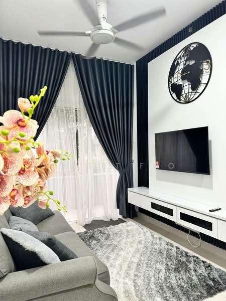 Service Residence for Rent at Residensi Rimbun @ Canopy Hills - Robert Foo - Living Room - PropertyGuru.com.my