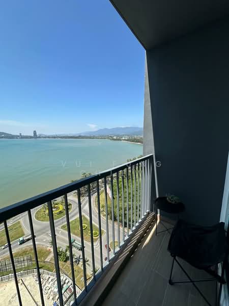 Servis Apartment untuk Disewa di Bay Suites - Vui Fung Chiew - Balcony - PropertyGuru.com.my