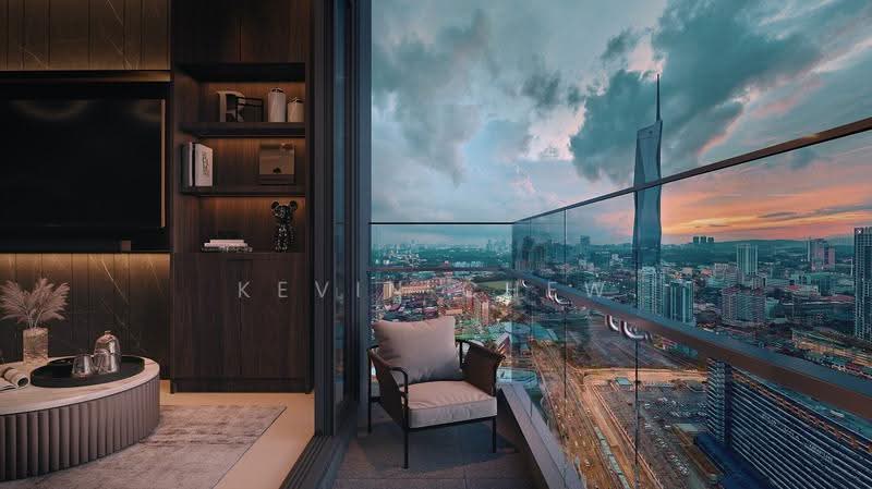 Kediaman Servis untuk Dijual di Times Square 2 - Kevin Chew - Balcony - PropertyGuru.com.my