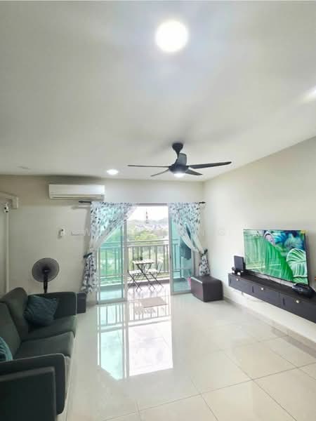 Apartment for Sale at Idaman Residence - Wil Mong - Living Room - PropertyGuru.com.my
