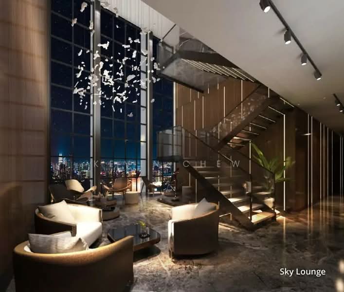 Condominium for Sale at KL48 - Kevin Chew - Living Room - PropertyGuru.com.my