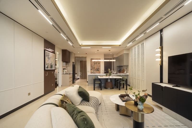 Kondominium untuk Dijual di Capella Embassy (D'Rapport Residences) - Jeffrey Chia - Living Room - PropertyGuru.com.my