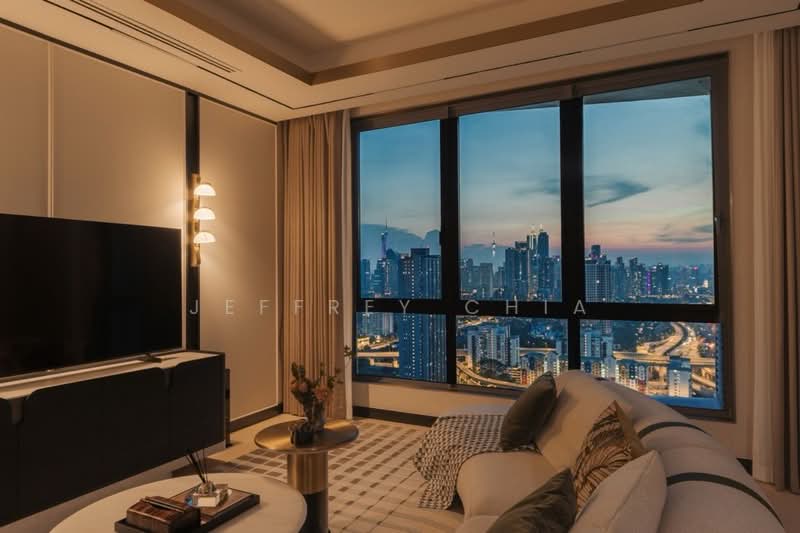 Kondominium untuk Dijual di Capella Embassy (D'Rapport Residences) - Jeffrey Chia - Living Room - PropertyGuru.com.my