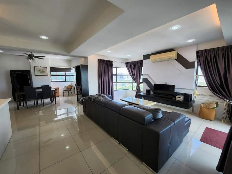 Kondominium untuk Disewa di Ujana Executive Apartment - Win Tan - Living Room - PropertyGuru.com.my