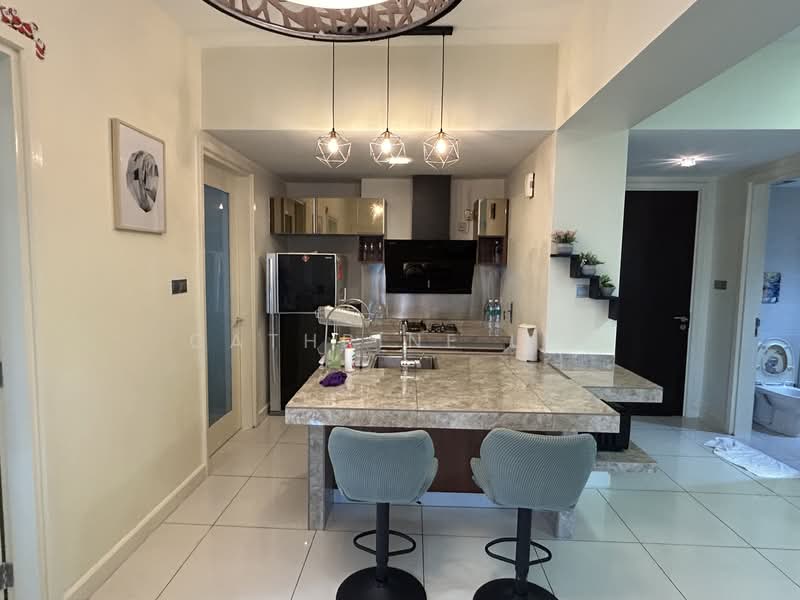 Kondominium untuk Disewa di Tiffani Kiara - Cathrine Lin - Kitchen - PropertyGuru.com.my