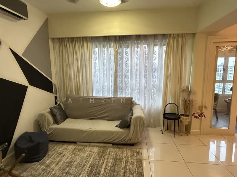 Kondominium untuk Disewa di Tiffani Kiara - Cathrine Lin - Living Room - PropertyGuru.com.my