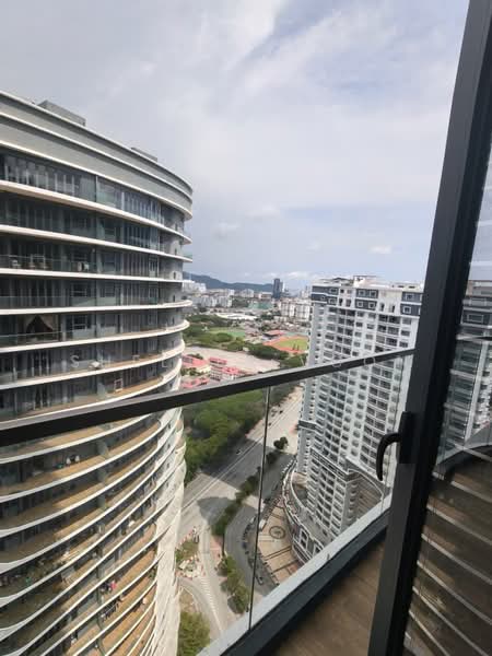 Service Residence for Rent at Arte S - Shelley Voon - Balcony - PropertyGuru.com.my