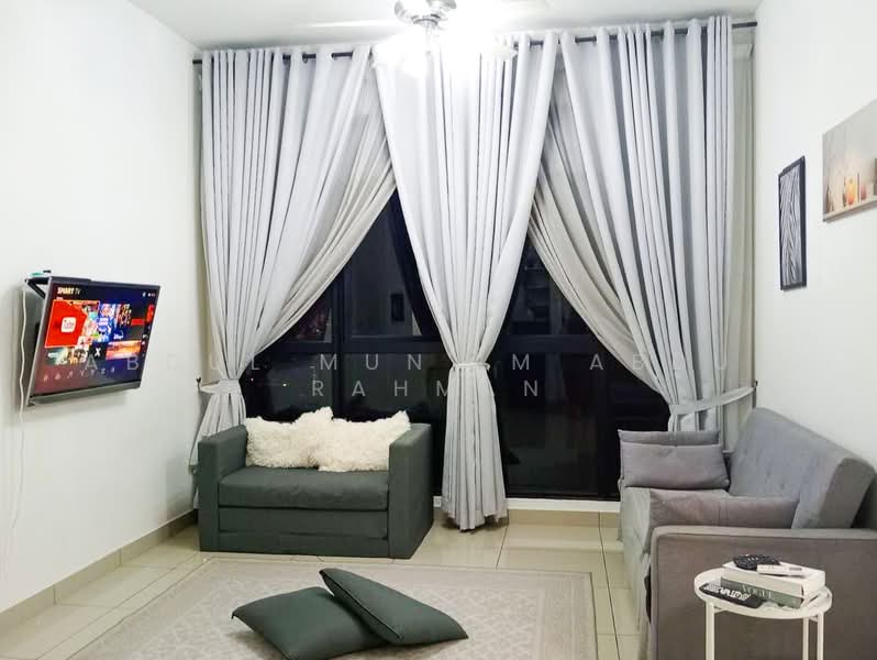 Service Residence for Rent at Conezion Residences - Abdul Mun'im Abdul Rahman - Living Room - PropertyGuru.com.my