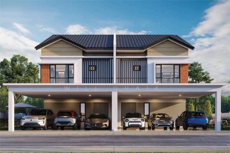 Rumah Teres 2 Tingkat untuk Dijual di Bukit Mertajam (Penang) - Will Quaik - Exterior - PropertyGuru.com.my