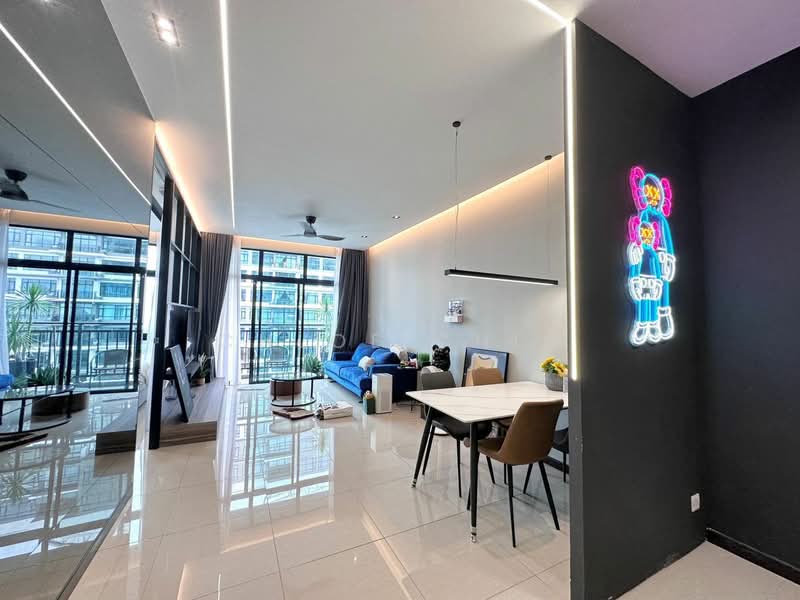 Condominium for Sale at Molek Regency - Chloe Chin - Living Room - PropertyGuru.com.my