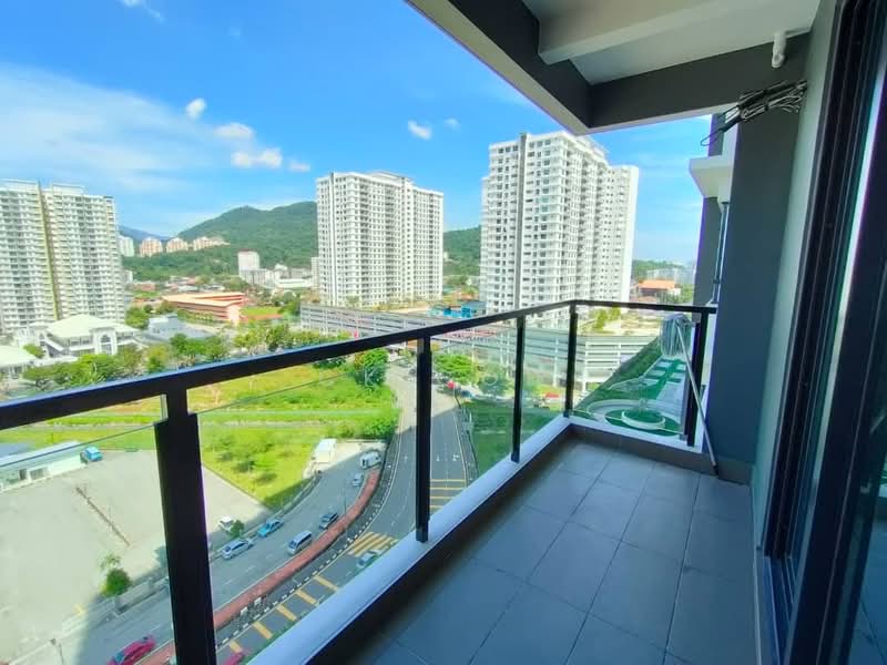 Condominium for Rent at Golden Triangle 2 - CK Goh - Balcony - PropertyGuru.com.my