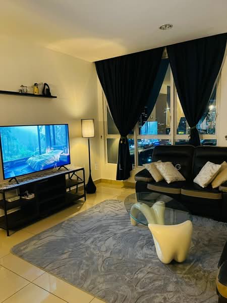 Servis Apartment untuk Disewa di The Loft @ ZetaPark - Jamie Leong - Living Room - PropertyGuru.com.my